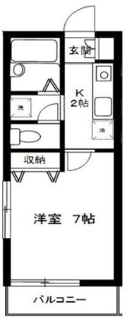 メルベージュ北野の物件間取画像